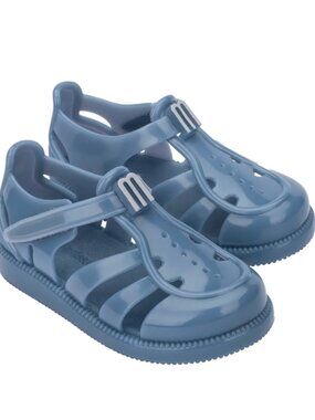 Girl - 10, 11, & 12 - NIB Mini Melissa Hip Daydream BB Shoe in Blue